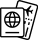 Ícone passaporte